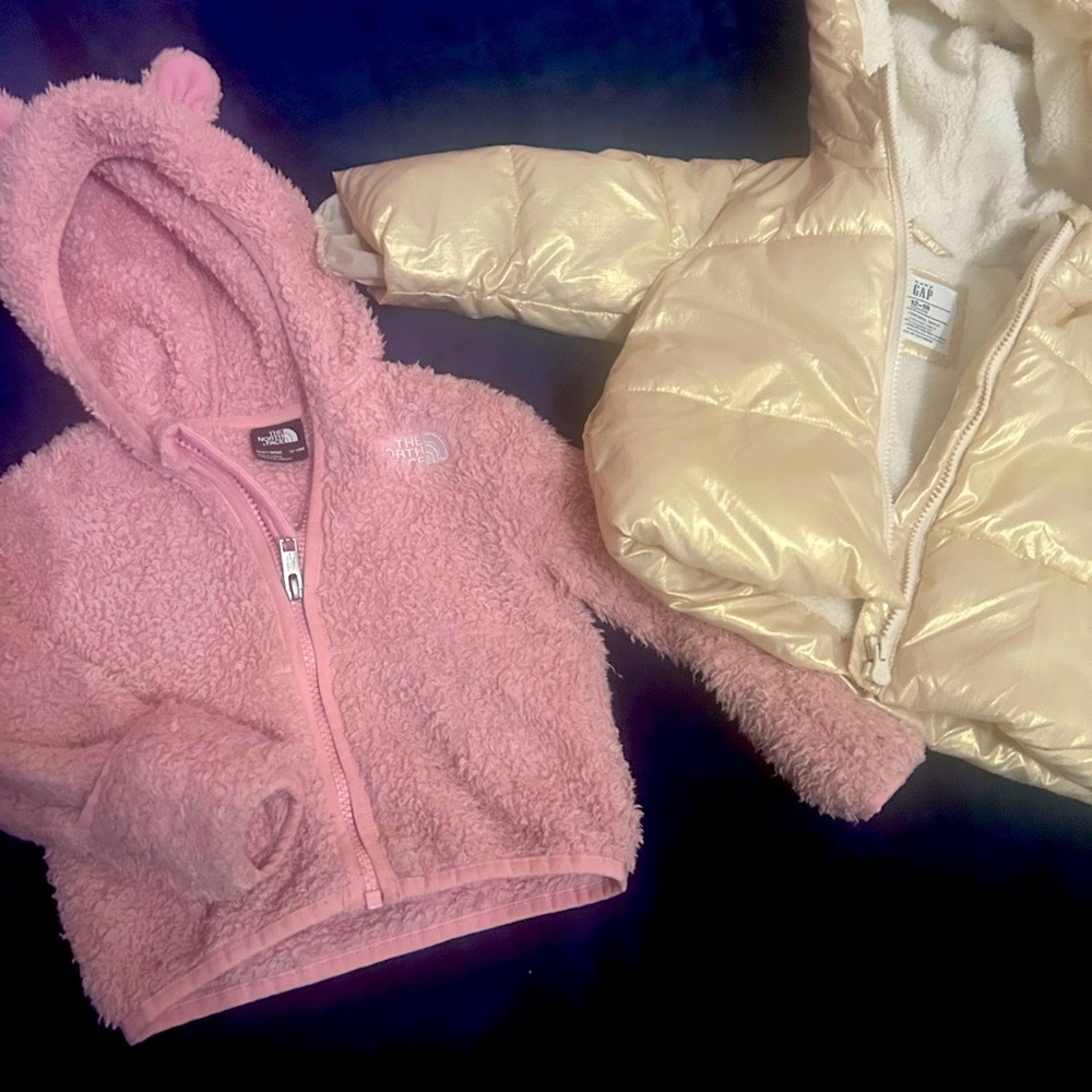 COMBO DEAL! Baby Northface + Baby Gap Coats